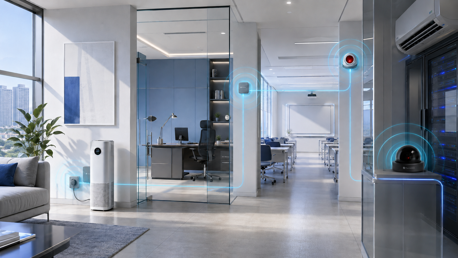 Penerapan ekosistem Thermavisiona pada smart space